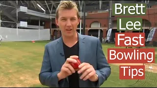 Fast Bowling Masterclass with Brett Lee - Great Bowling Tips