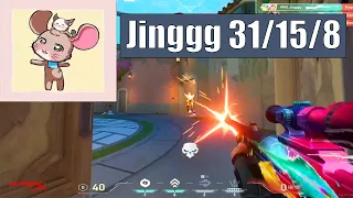 PRX Jinggg Destroyed His Own Teammates vs d4v41 & CigaretteS | In Pearl | On Jett | VALORANT