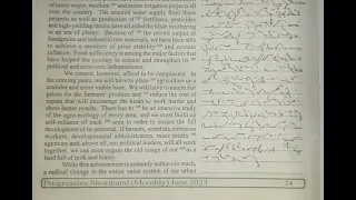 100 WPM | Exercise No.16 | English Shorthand | Progressive Magazine (June 2023) | #shorthand