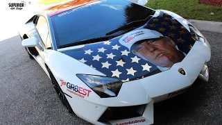 Donald Trump “Trumpventador” Lamborghini Aventador