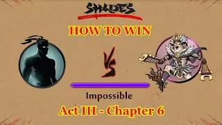 Shades: Shadow Fight Roguelike || Act III - Chapter 6 SHADOW vs TALAIKH 「iOS/Android Gameplay」