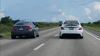 BMW 435i F32 vs Mercedes C43 AMG