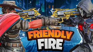 This *NEW* Friendly Fire Gamemode is INSANE! (Overwatch 2)