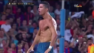 اهداف ريال مدريد وبرشلونة 3 - 1 شاشه كاملهHD نهائي السوبر الاسباني تعليق علي سعيد الكعبي