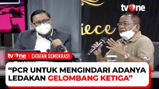 Saling Sanggah! Said Didu VS Abraham Wirotomo soal Wajib PCR | Catatan Demokrasi tvOne