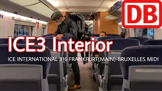 ICE3 Interior(ICE International 316 from Frankfurt (Main) to Bruxelles Midi)