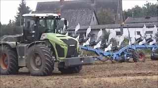 Claas Xerion-Lemken / Bodenearbeitung 2017