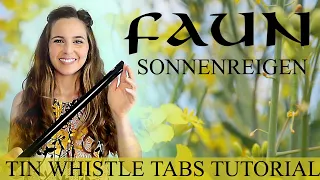 FAUN - Sonnenreigen (Lughnasad) | TIN WHISTLE TABS TUTORIAL