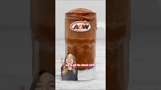 A&W Has New Frozen Root Beer Flavours #shorts