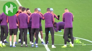 Manchester City v Shakhtar Donetsk | Manchester City train ahead of crucial Champions League clash