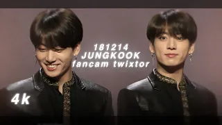 [4k] 181214 Jungkook fancam twixtor clips [MAMA red carpet ]