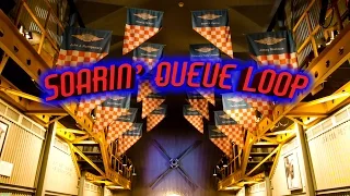 Full Soarin' Queue Loop