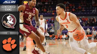 Florida State vs. Clemson Condensed Game | 2021-22 ACC Men’s Basketball