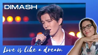 LucieV Reacts to DIMASH-LOVE IS LIKE A DREAM