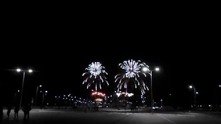 The world's fireworks championship in Kaliningrad, 15.09.2018. The Swiss team