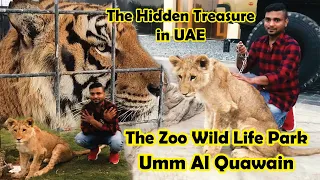 UMM AL QUWAIN ZOO | WILDLIFE PARK | Must visit place in UAE | Rajan's World | Tamil Vlog