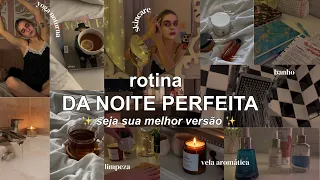 🌙 ROTINA DA NOITE SENDO “AQUELA GAROTA” | produtiva & motivadora 🪐