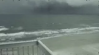 2 Hours of Heavy Rain over the Beach |  High-Quality Audio and Video Sleep Sounds