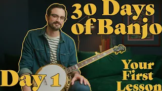 Absolute Beginner Banjo Course! // 30 Days of Banjo: Day 1