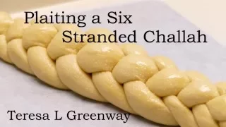 Learn How to Plait or Braid a Six Stranded Challah Bread