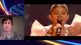 Kejtlin Gjata - Pakëz Diell - LIVE - Albania 🇦🇱 - Junior Eurovision 2022 - Reaction