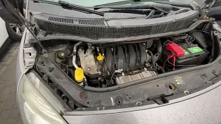 Renault Scenic 2.0 Engine sound