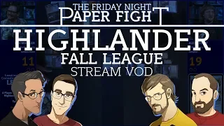 LRR Canadian Highlander League - Fall Ep1 || Friday Night Paper Fight