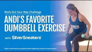 Andi’s Favorite Dumbbell Exercise | SilverSneakers Work Out Your Way