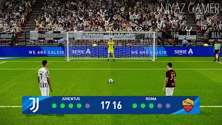 PES 2021 | Juventus vs Roma | Penalty Shootout | Gameplay PC - Ronaldo vs Roma