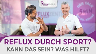 Reflux durch zu viel Sport? Sodbrennen durch Pumpen im Fitnessstudio? Mache diesen Sport!