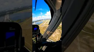 Inside the Bell 407 during an Auto