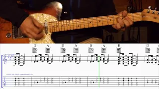 How to Play Under My Skin by Nate Smith on Guitar with TAB