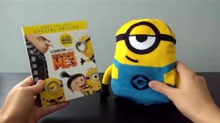 Despicable Me 3 Wal-Mart Exclusive Gift Set Blu-ray Unboxing (One Shot)