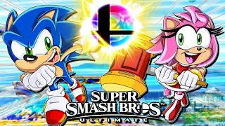 💥 BATTLE TIME!! - Sonic and Amy Play "Super Smash Bros. Ultimate" LIVE!!