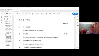 Recording of Dorset Council's Full Council meeting on 15 October 2020