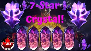 7-STAR CRYSTAL OPENING!! + x5 Legends Celebration OP Crystals! CEO? - Marvel Contest of Champions