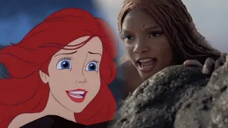 The Little Mermaid Part of Your World Reprise Side By Side (1989 & 2023)