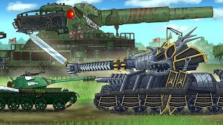 We will send the Japanese Dora against the KV-44! - Cartoons about tanks