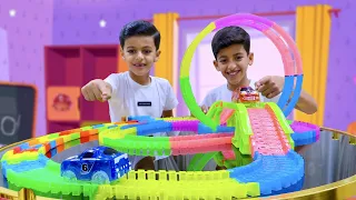 مدينة ملاهي سيارات الاطفال !! kids car amusement