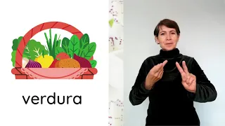 Verduras Lengua de Señas Mexicana (LSM)