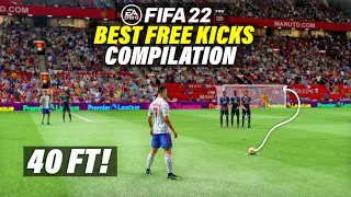 FIFA 22 | FREE KICK GOALS COMPILATION #1🔥