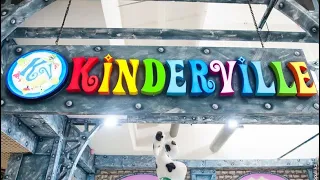 Kinderville обзор ADK Алматы. Игровая площадка для детей.