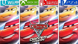 Cars 3 Driven to Win | Wii U vs Xbox 360 vs Switch vs PS4 | Graphics Comparison (Side by Side)