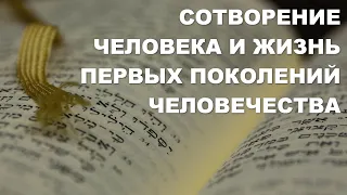 Книга Бытие. Сотворение человека и жизнь первых поколений. Библия. Толкование Библии. Ветхий Завет.