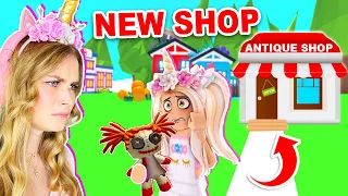 *NEW* ANTIQUE SHOP Sold Us A CREEPY DOLL In Adopt Me! (Roblox)