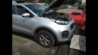 Замена масла и фильтров на KIA SPORTAGE 4 /Oil and filter change for KIA SPORTAGE 4