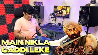 Main Nikla Gaddi Leke | Gadar 2 | Octapad Cover | Sunny Deol | Music Video | Janny Dholi