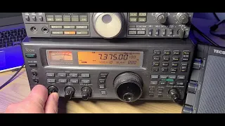 Ultimate test Kenwood R-5000 VS Icom Ic R8500 VS Tecsun H-501X on Radio Romania 7375 kHz Shortwave