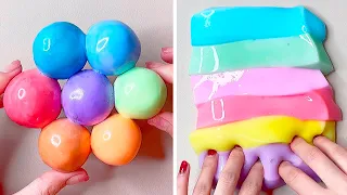 Oddly Satisfying Slime ASMR No Music Videos - Relaxing Slime 2023 #33
