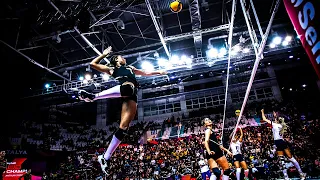 The Most Powerful and Highest Volleyball Spikes | Women's Club World Championship 2022 (HD)